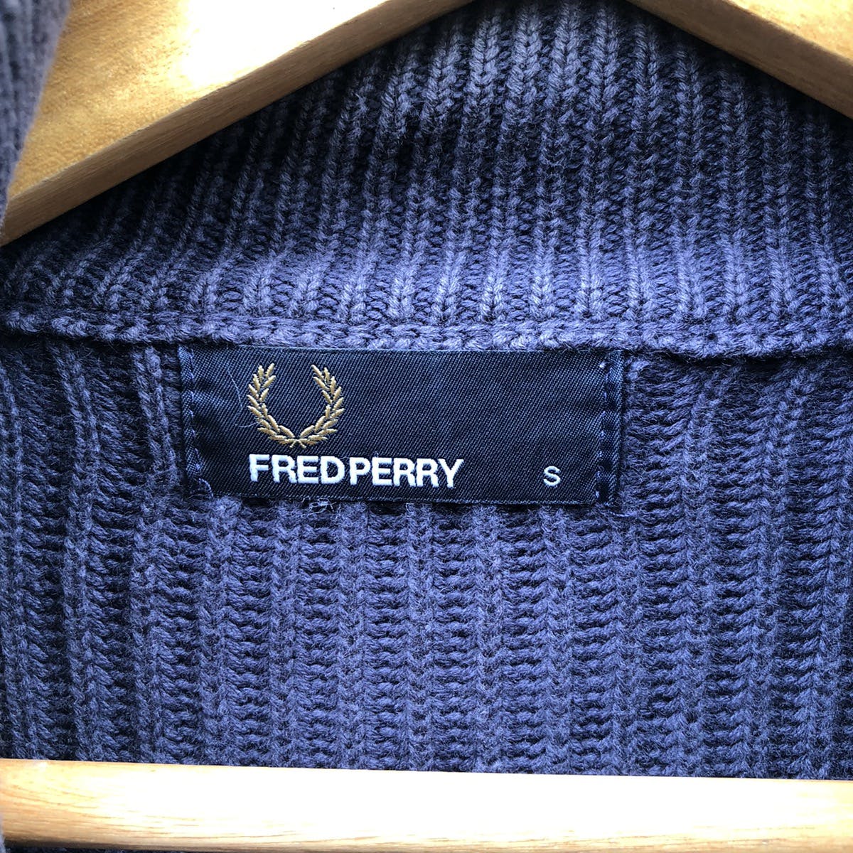 Vintage Fred Perry sun faded Zip up Sweater’s - 4
