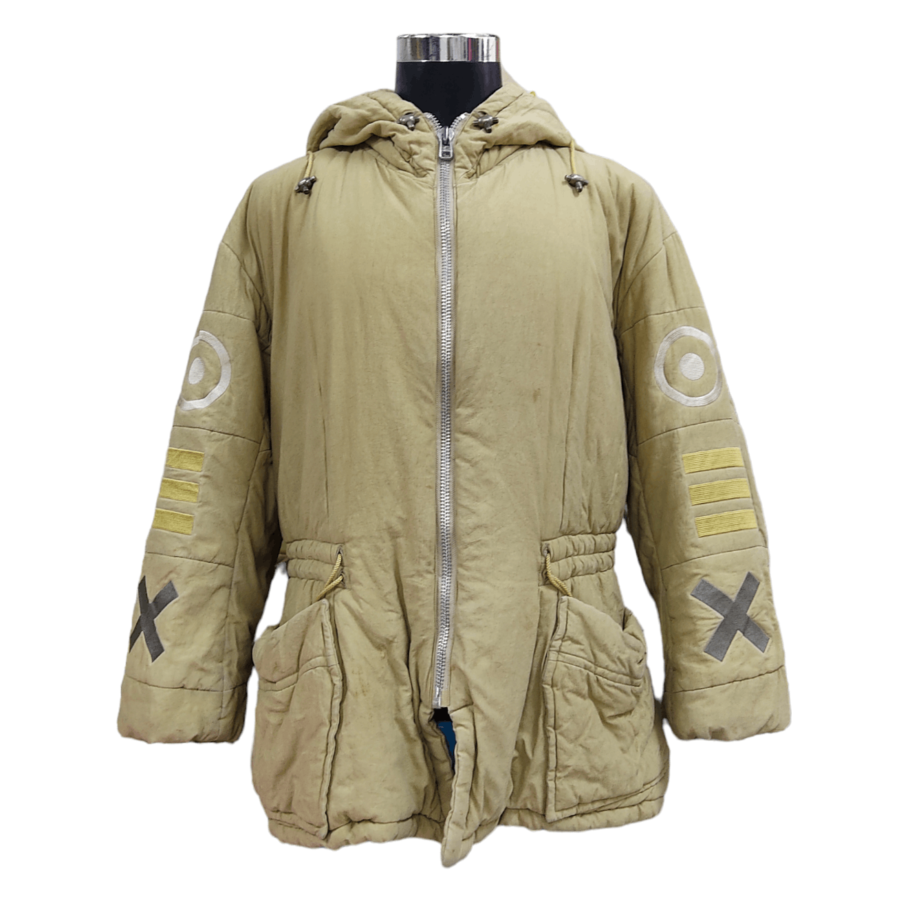 Very Rare - ISSEY MIYAKE AW1991 IRVING HIEROGLYPH Parka Jacket - 24