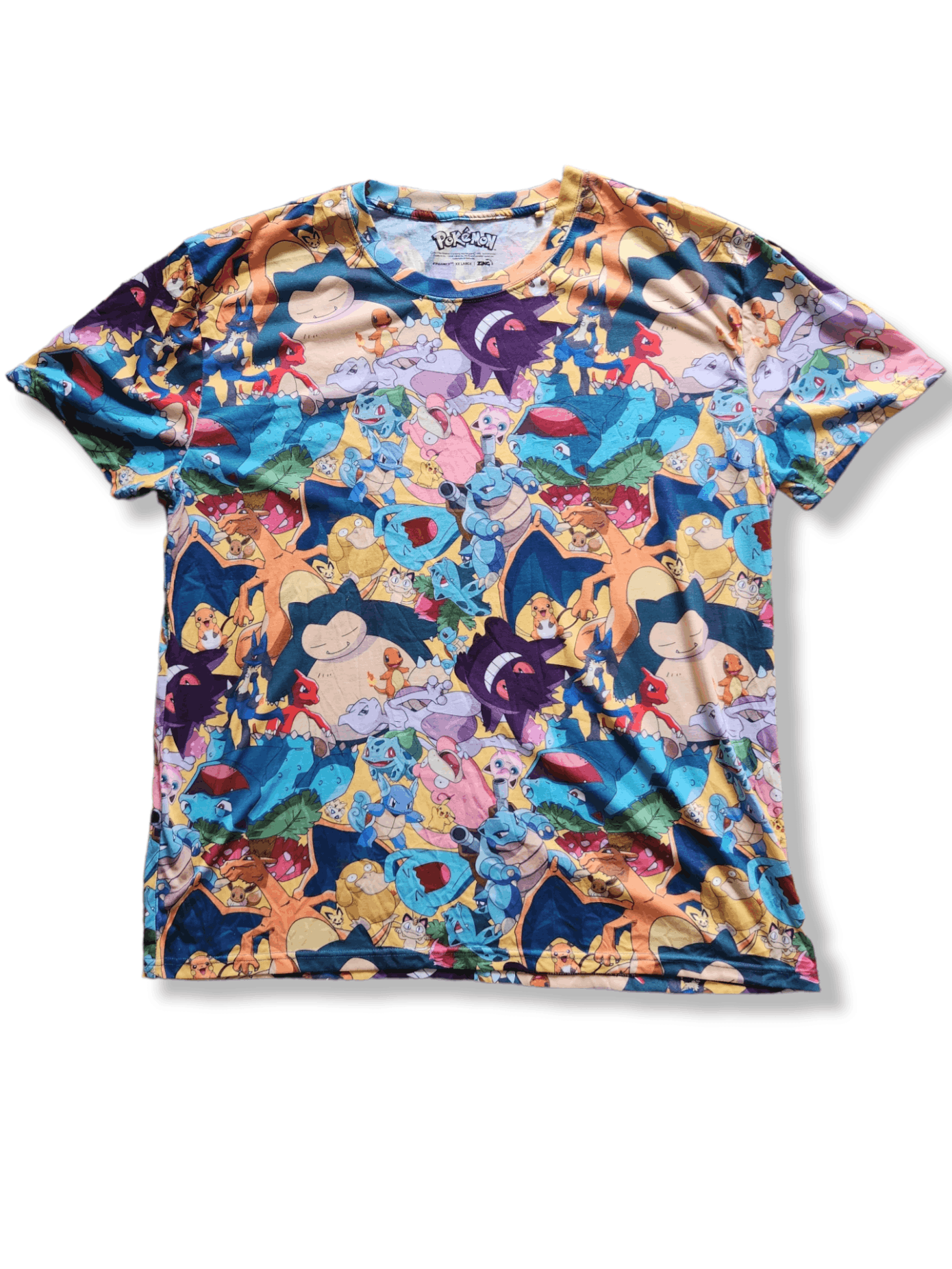 Nintendo Full Print Pokemon Characters TShirt - 14