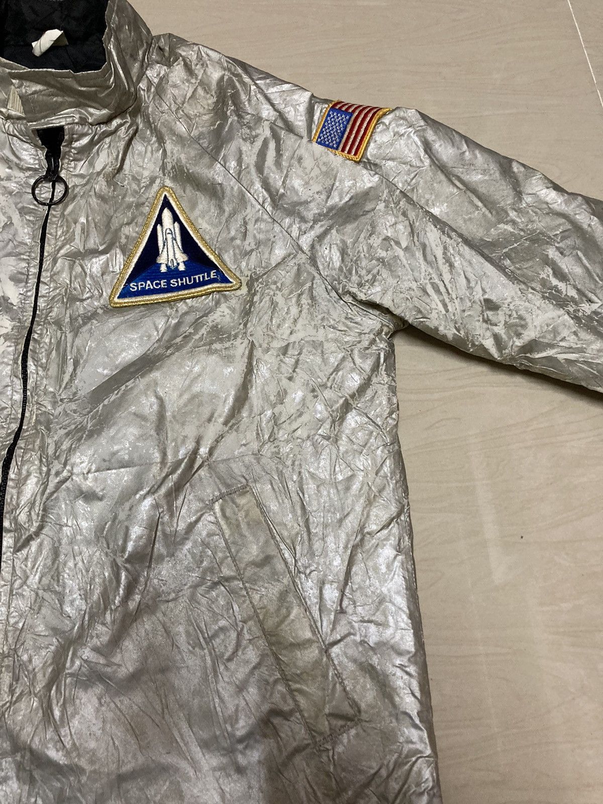 Vintage NASA Kennedy Space Center Issue Quilted Jacket - 5