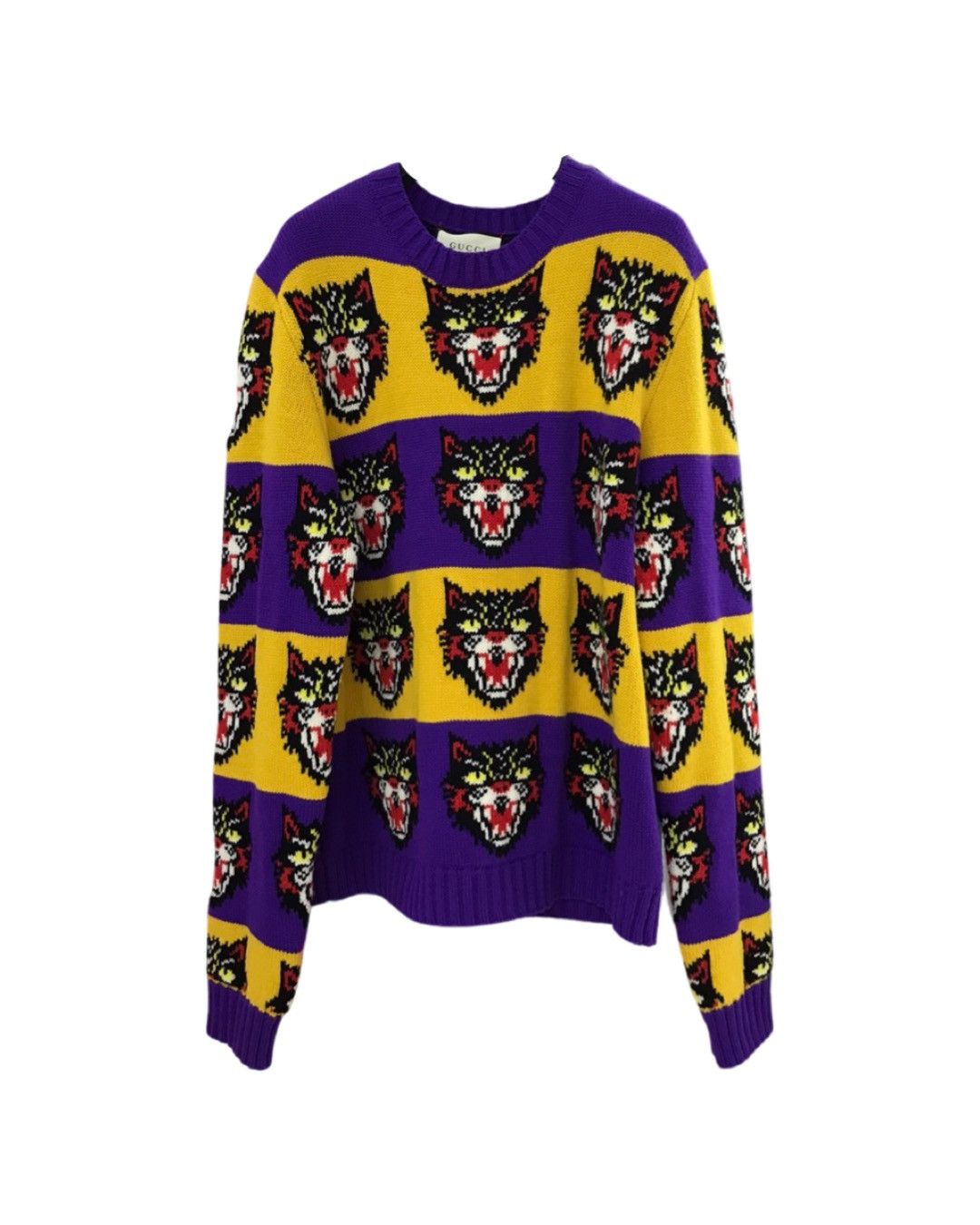 Cat tiger lakers colorway sweater - 1