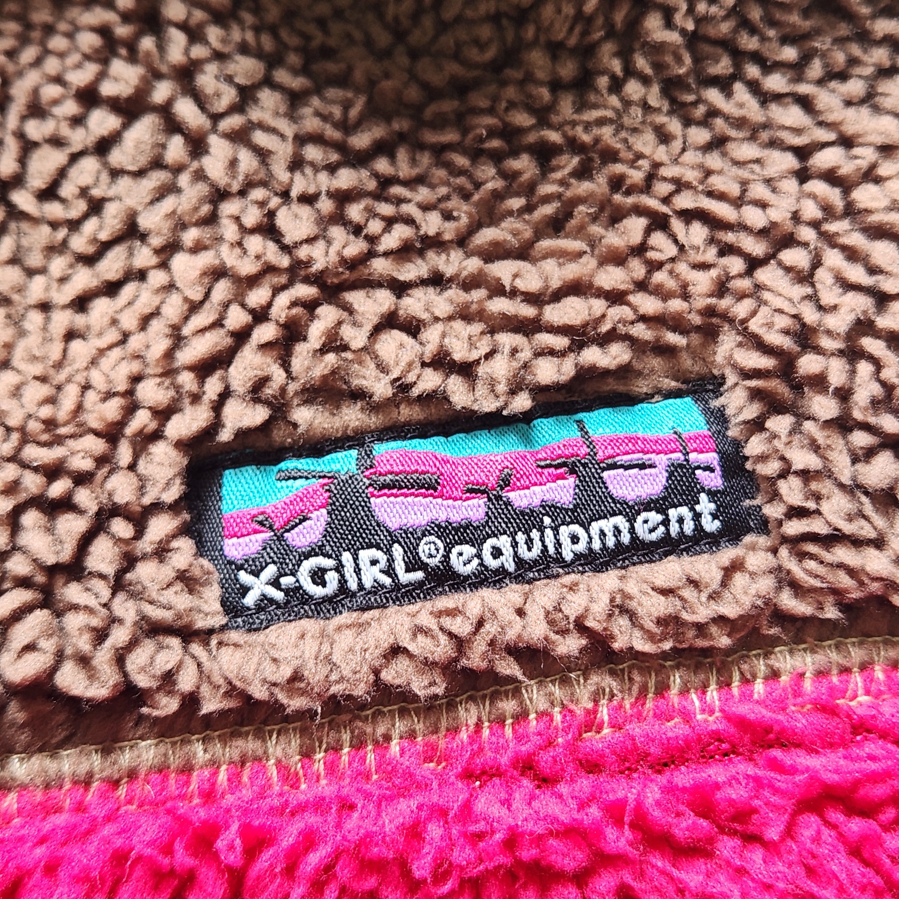 X-Girl Colorful Sweater Hoodie - 9