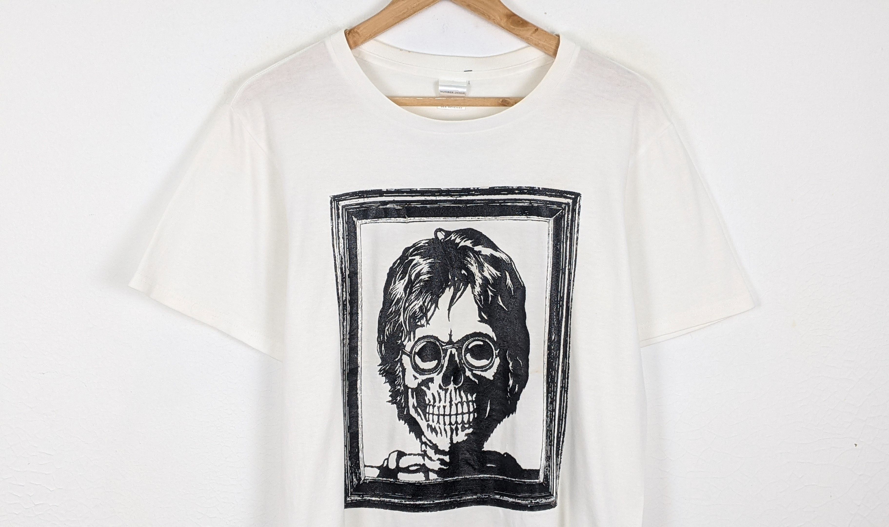 Number Nine John Lennon Skull Bones shirt - 2