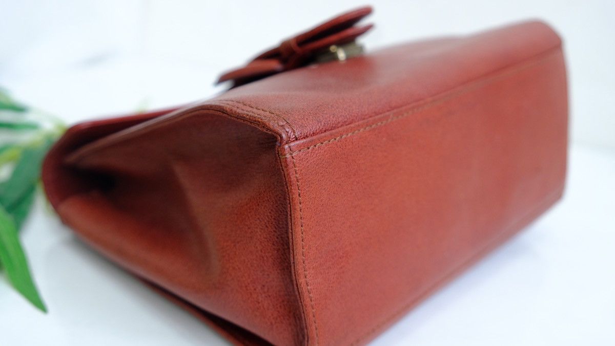 Vintage Jean Paul gualtire marron leather handbag - 8