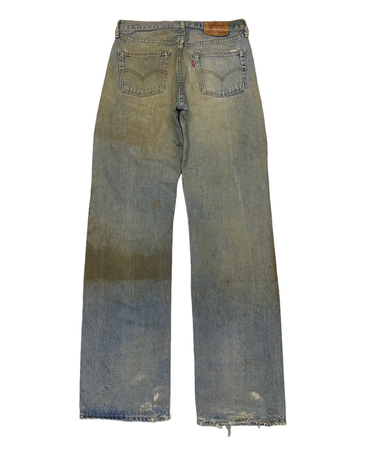 Vintage - LEVIS 503B BIG E SELVEDGE DISTRESSED DENIM JEANS JAPAN - 7