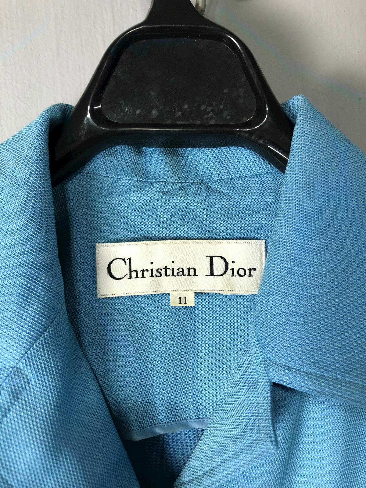 Vintage Christian Dior short sleeve midi dress - 2
