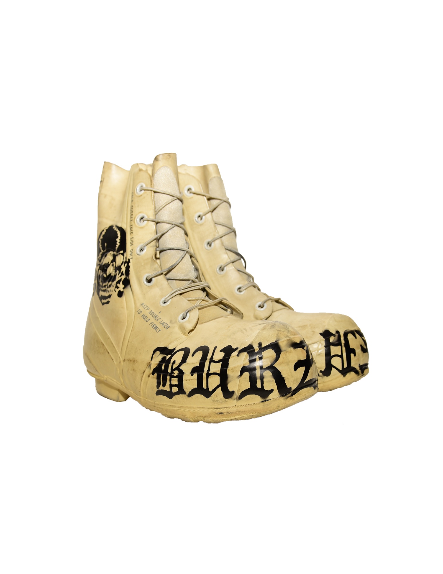Vintage BURZUM Bunny Death Boots by Digital Trenches  - 5