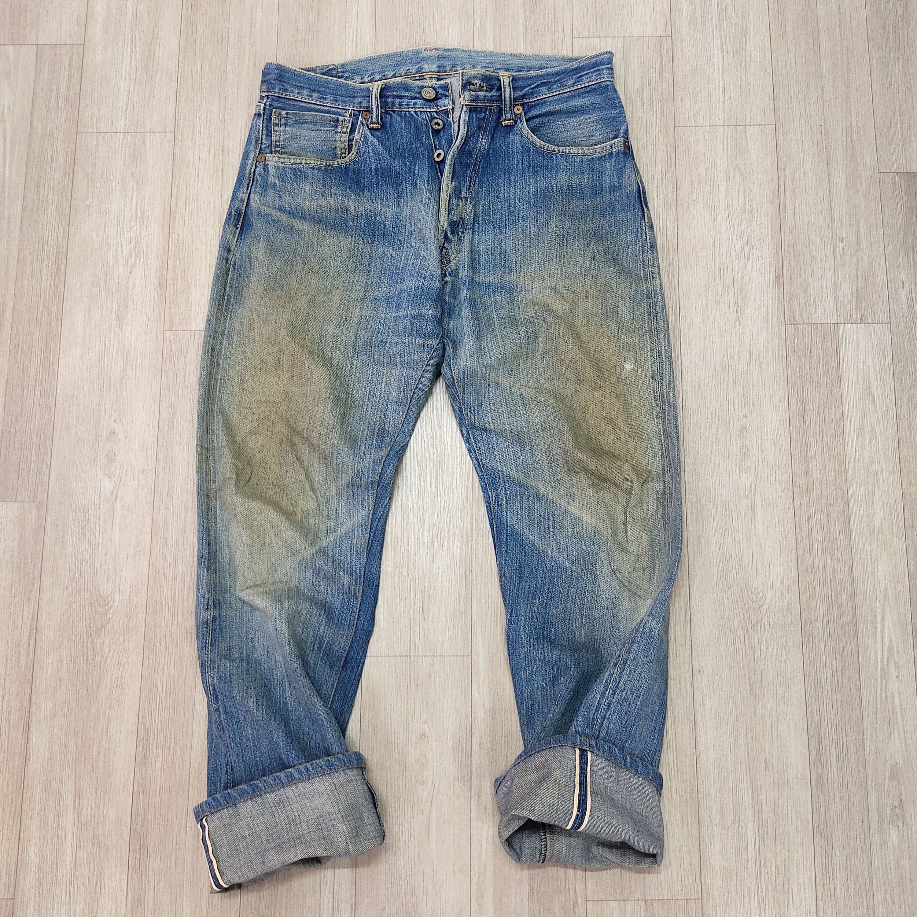 Vintage Cloze Jeans Japanese Selvedge Denim Pants - 3