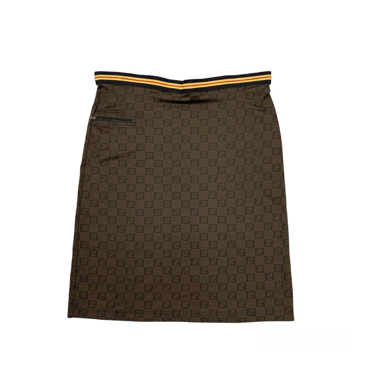 Fendi Monogram FF Strech Mini Skirt - 1