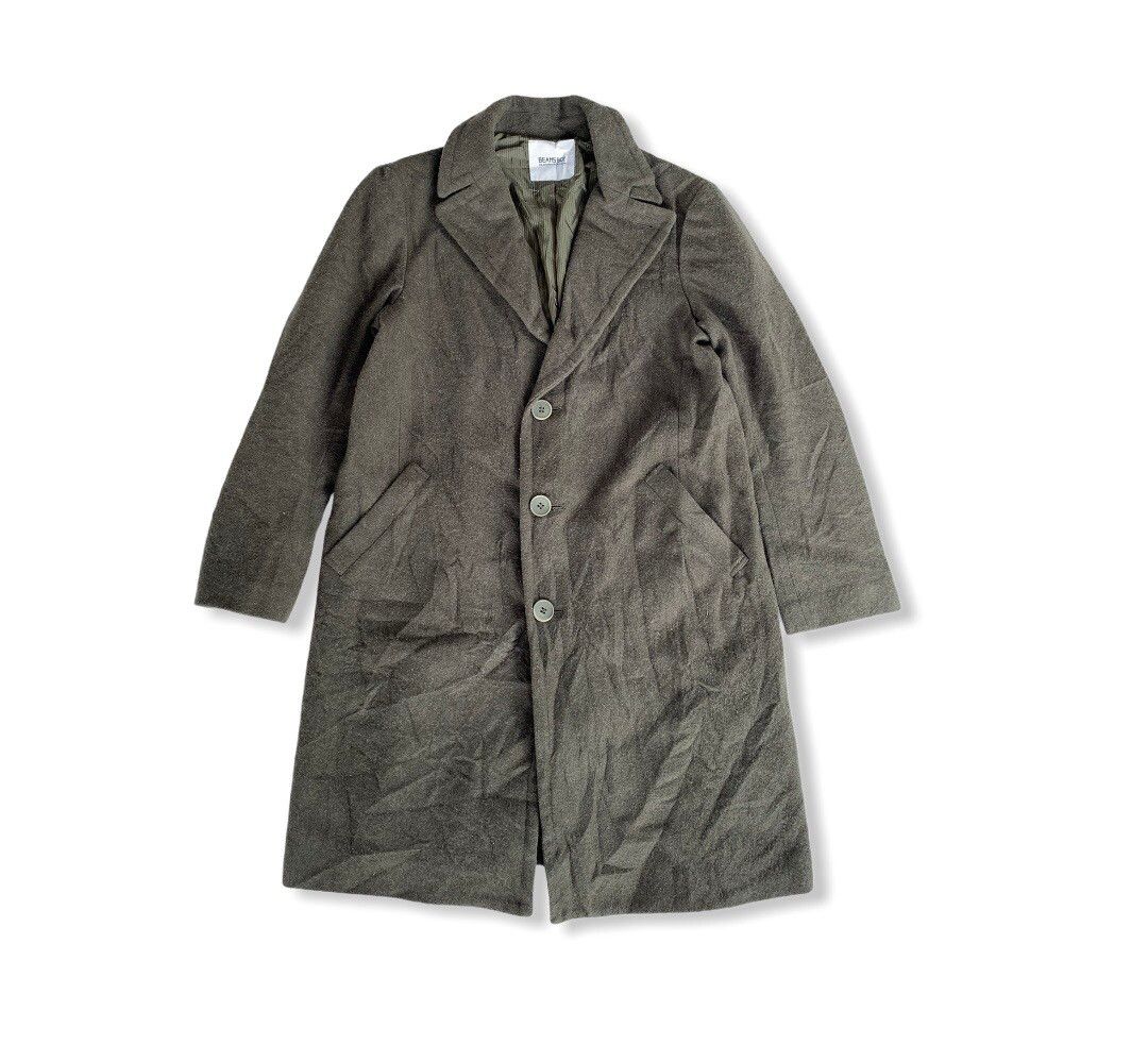 JapaneseBrand Beams Wool Long Coat jacket Winter - 1