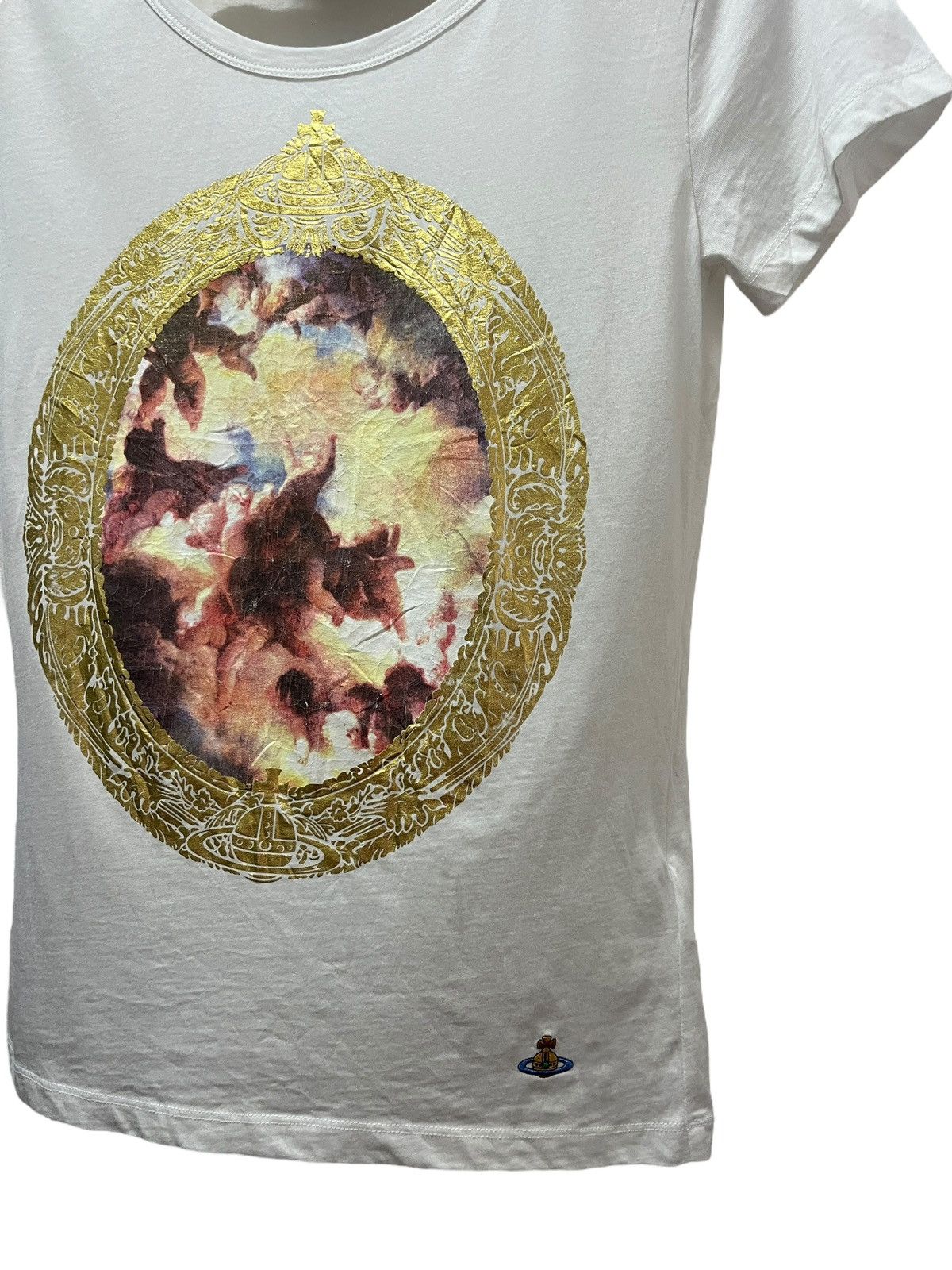 Vivienne Westwood White Angel Orb Tee - 4