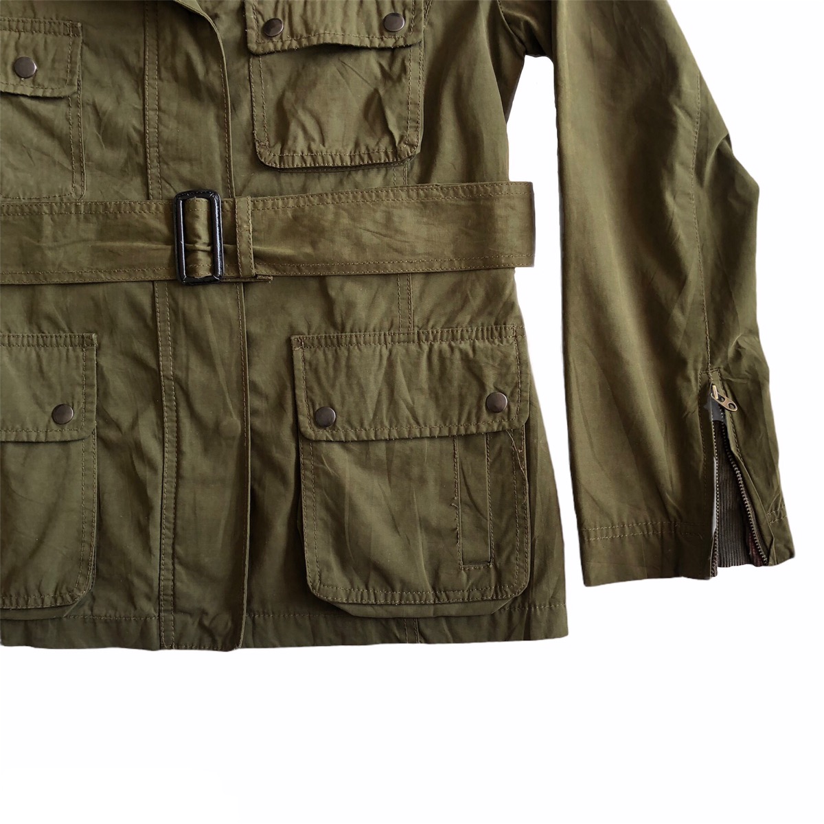 Vintage - Vintage GAP Military Style Zipper Jacket - 6