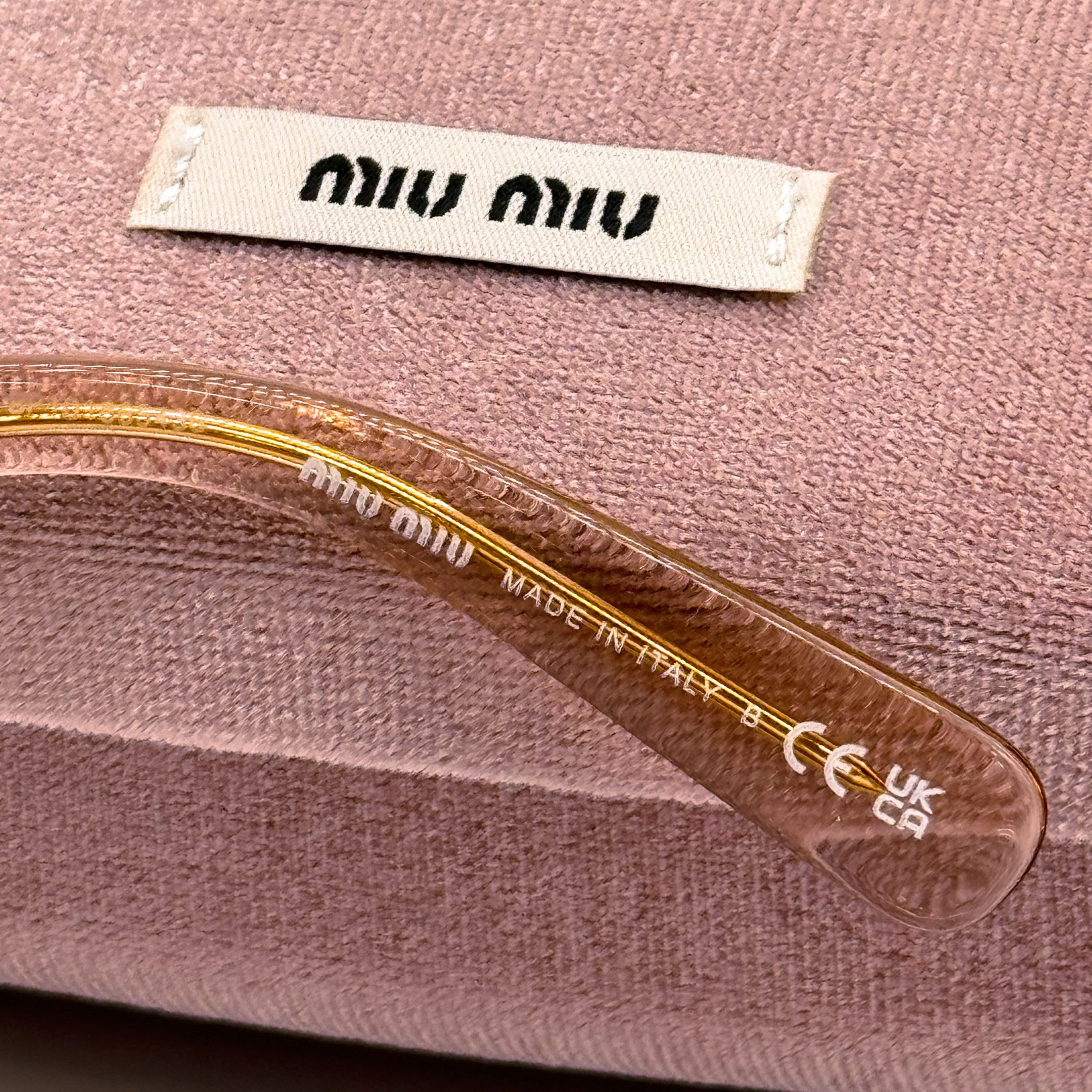 NEW MIU MIU MU06ZS 13T1P1 SUNGLASSES SMU 06Z 13T1P1 - 9