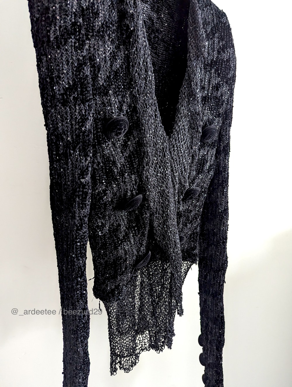 *NEW* SPENCER SEQUIN JACQUARD KNIT JACKET $3,495 - 2