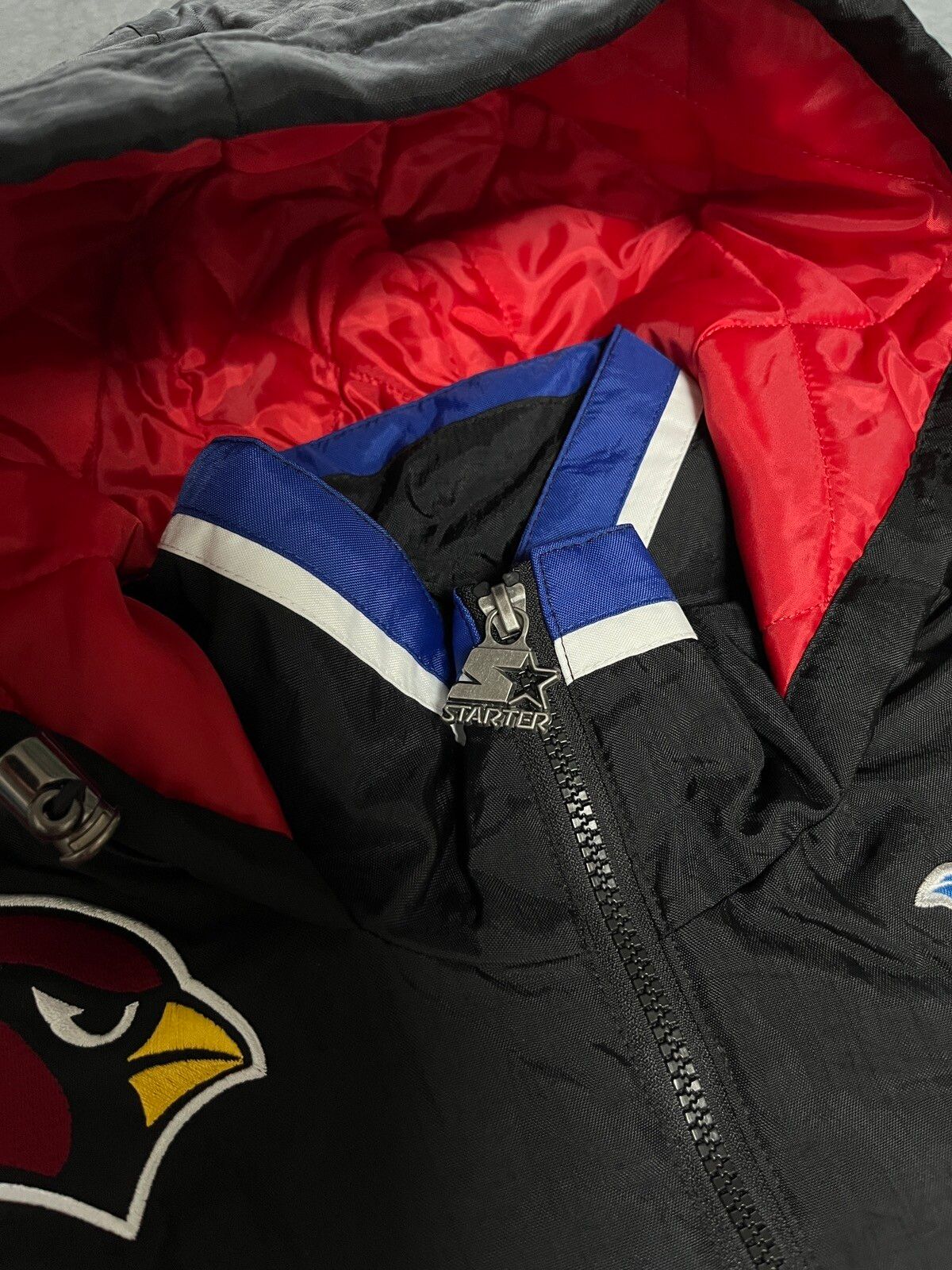 Rare Starter Kid Cudi NFL Draft LTD Breakaway Pullover Jacket - 3