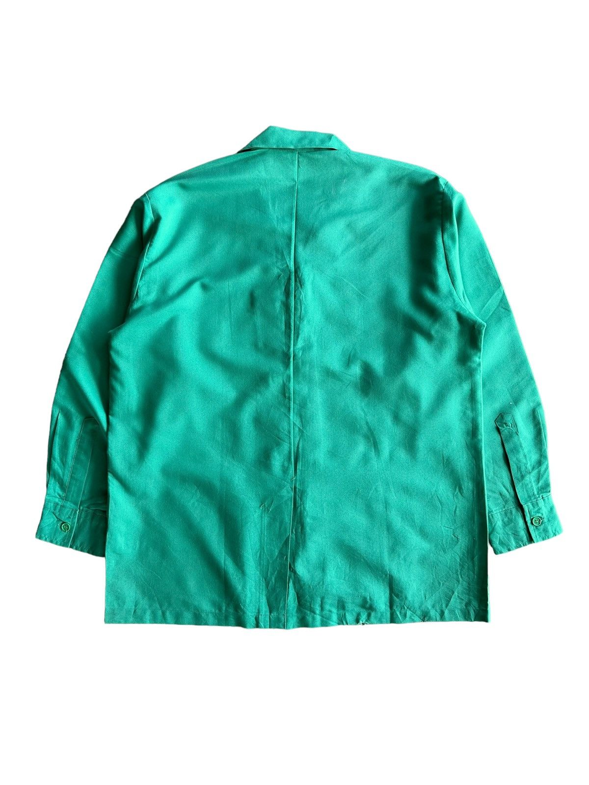 Vintage Workshirt 7 Eleven Green Colour - 2