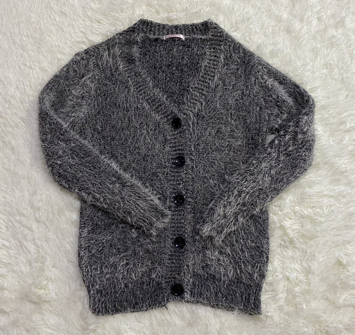 Cardigan - Sharera Cozy Mohair Sweater Cardigan - 4