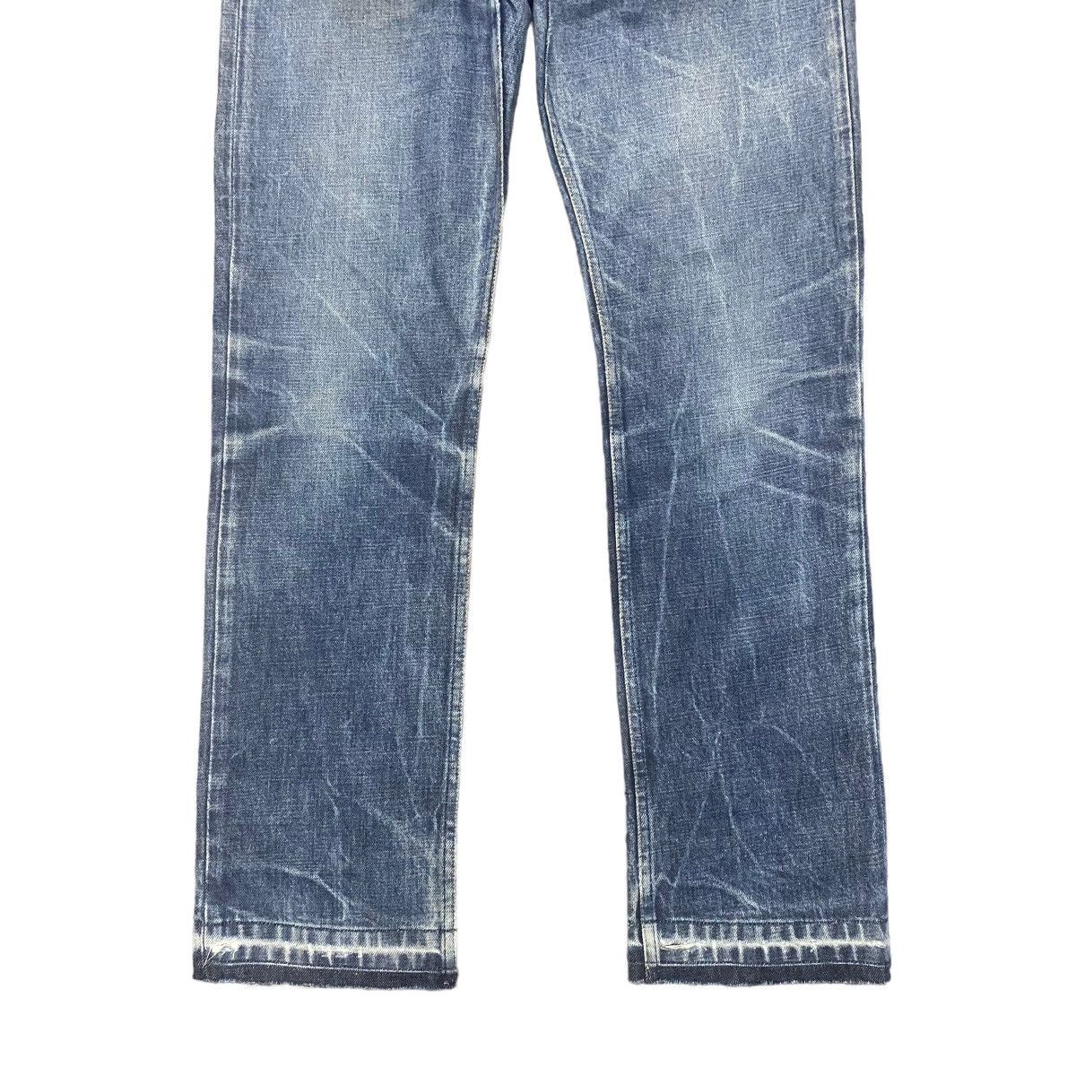 1999 Helmut Lang Classic Raw Italian Cut Jeans - 6