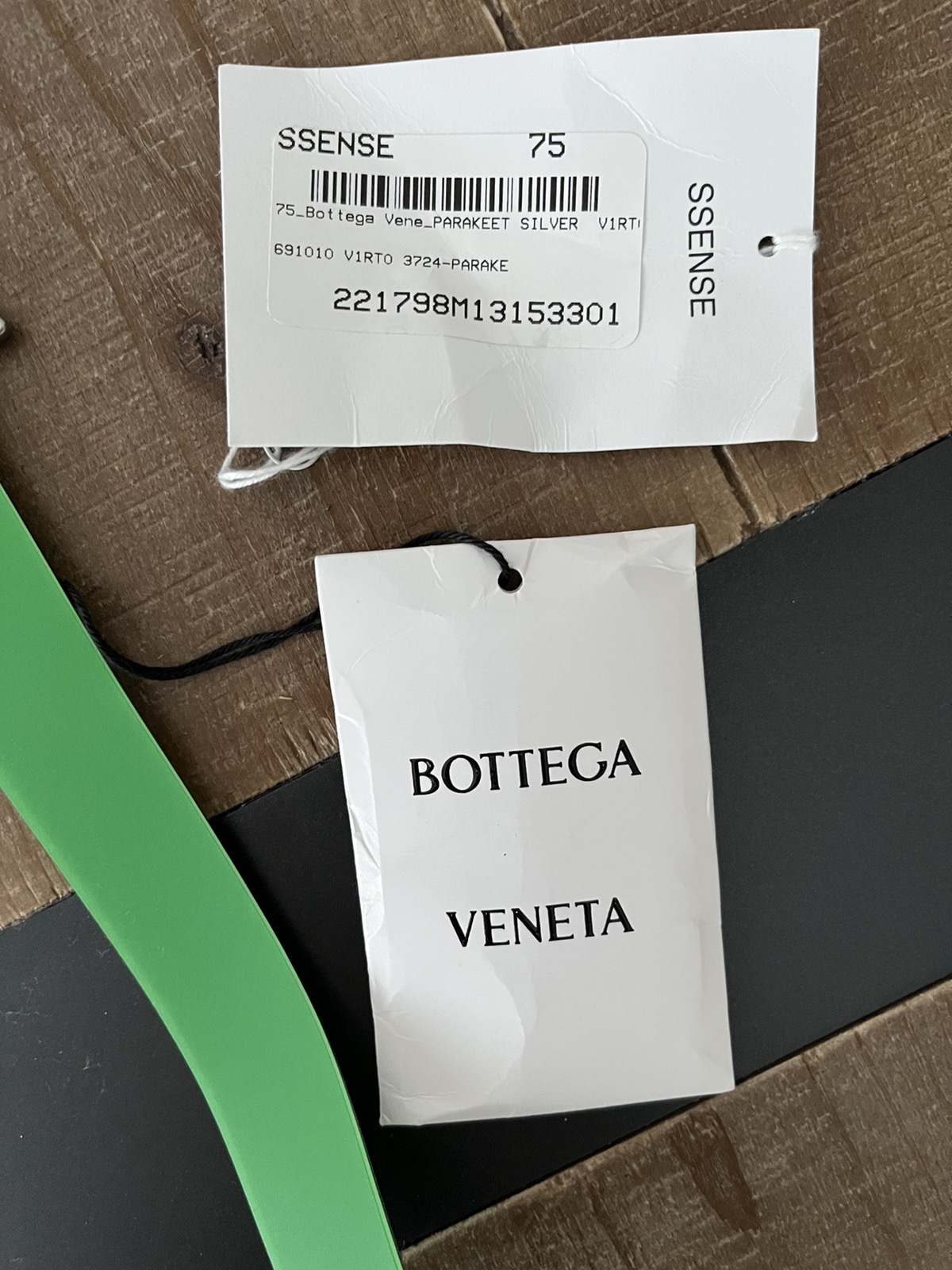 Bottega Veneta Triangle buckle belt - 7