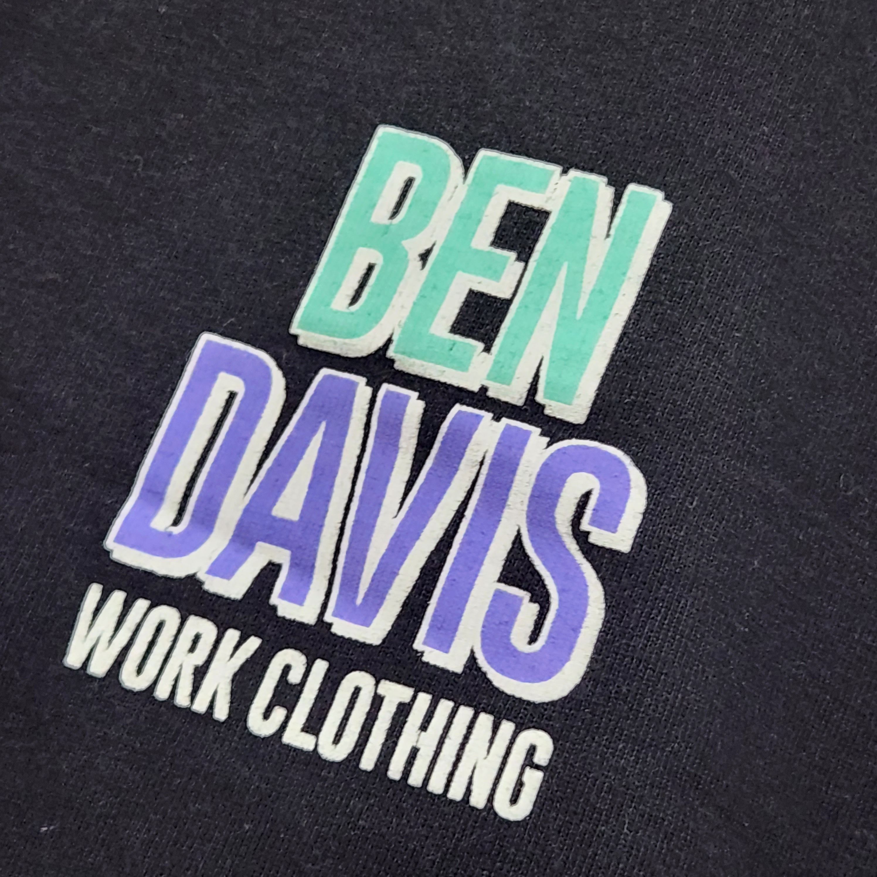 Ben Davis - Vintage Y2K Ben Davies Big Logo TShirt - 6