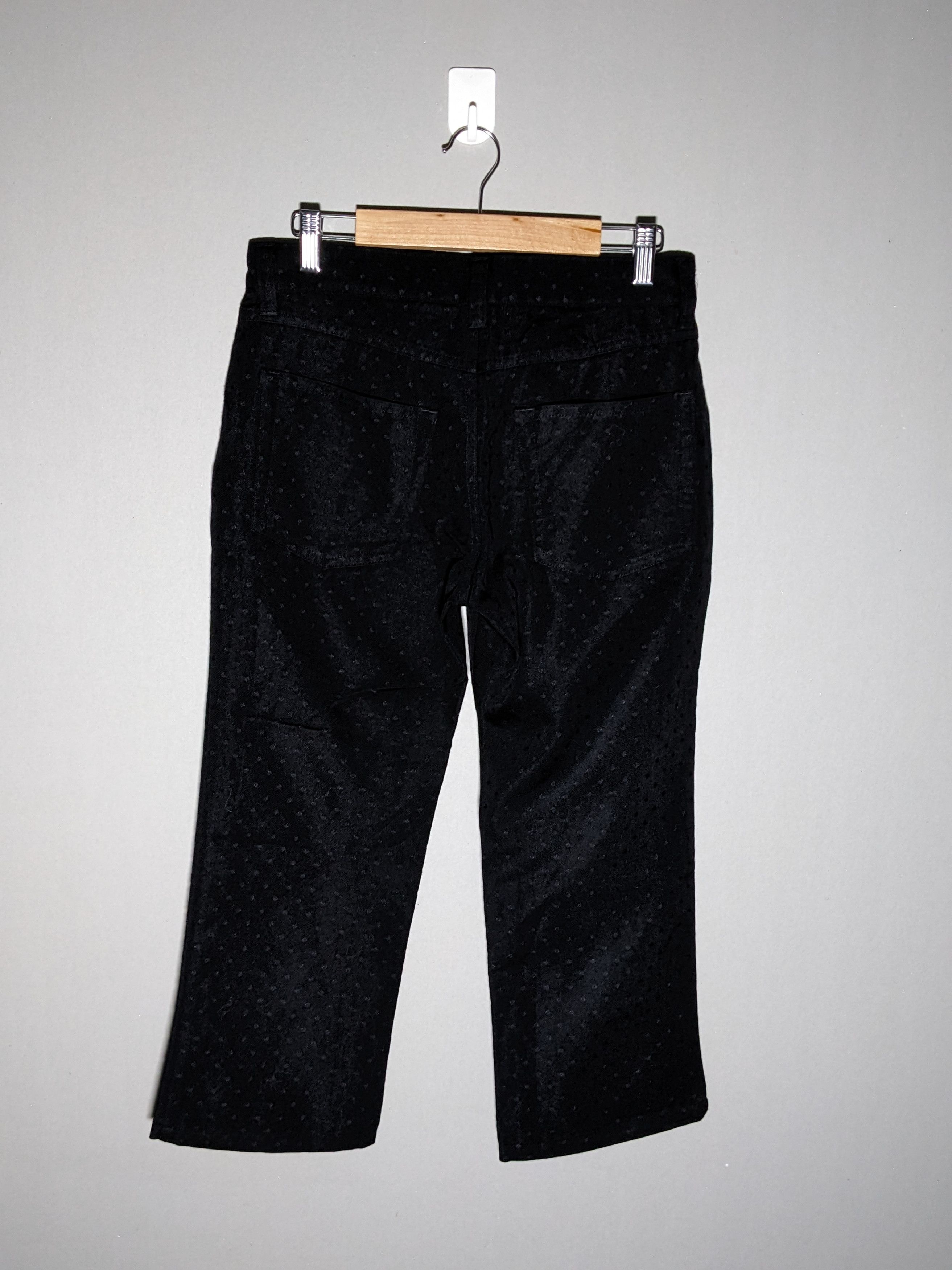 Vintage Comme Des Garcons 2009 Tricot Wool Women Pants - 4
