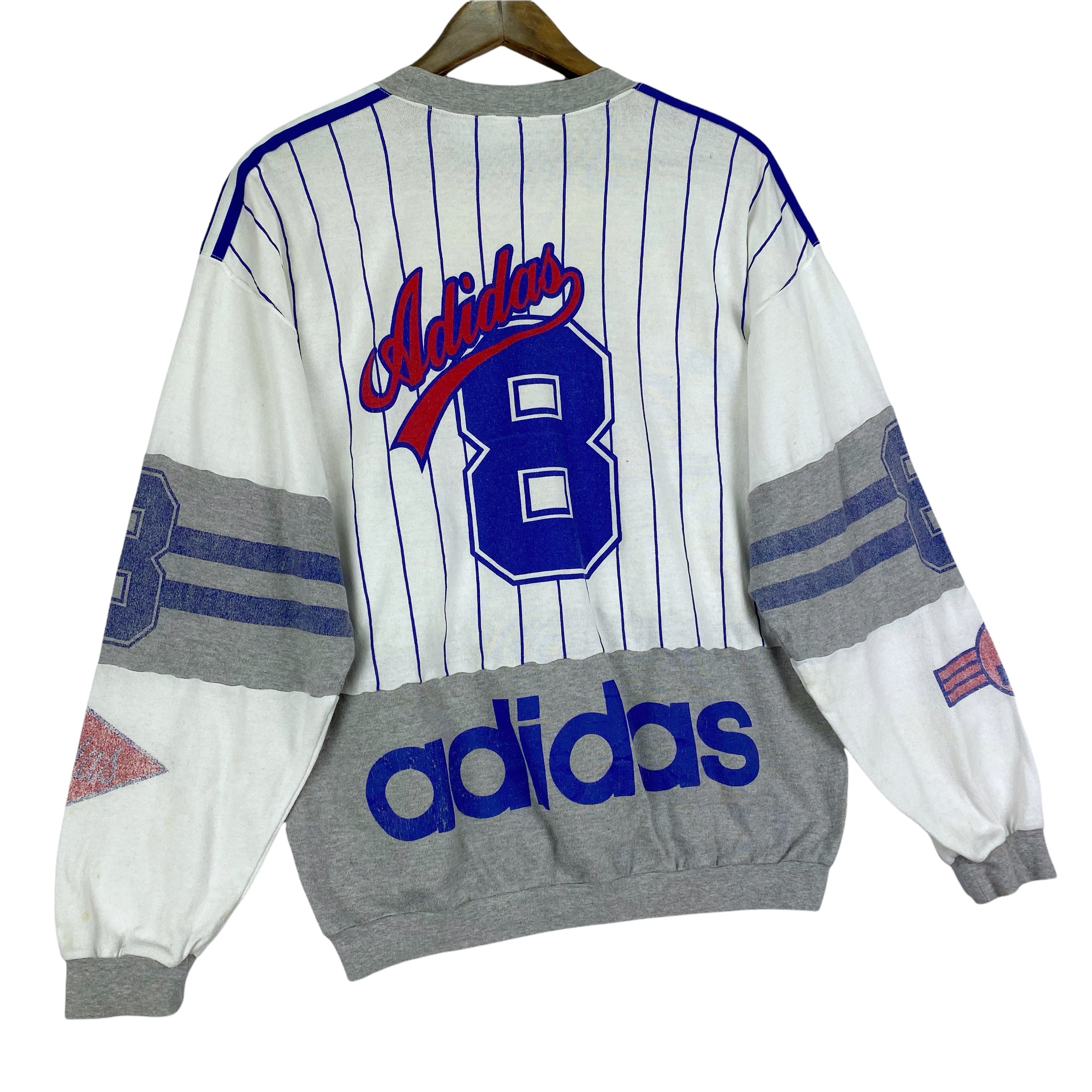 Vintage 90s Adidas Rugby Football Sweatshirt - 6