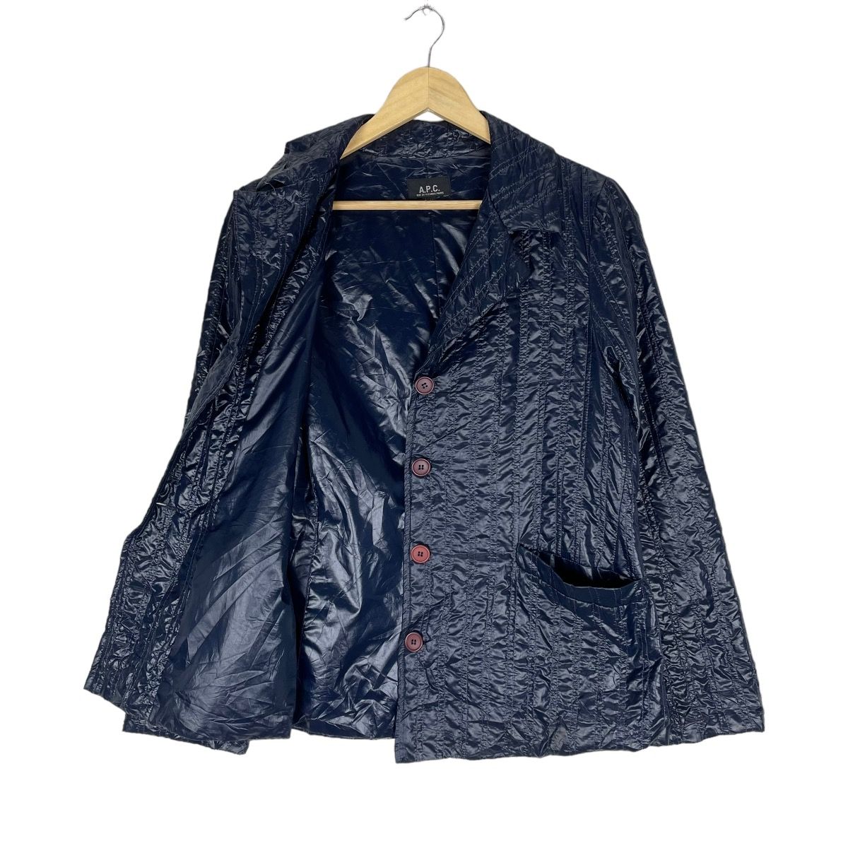 ❄️A.P.C FRANCE QUILTED BUTTON JACKET - 7