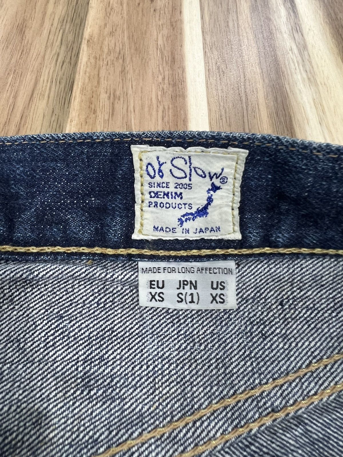 Orslow Lot 105 Selvedge Denim Jeans - 8