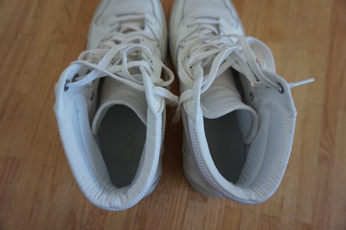 RARE Triple White High Tops EU40 - 6