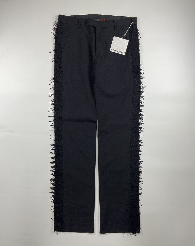 Undercover Fringe Wool Pants - 1