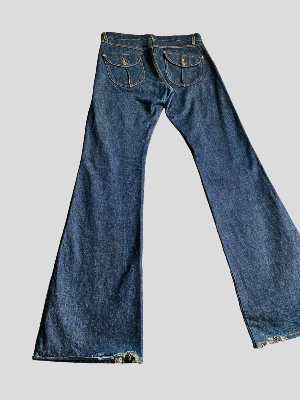 Vintage - Flared Katharine Hamnett London Bush Pant Boot Cut Denim - 14