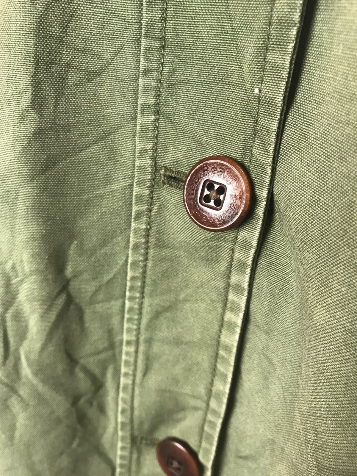 Vintage L.L Bean Buttons Jacket like Military style - 4