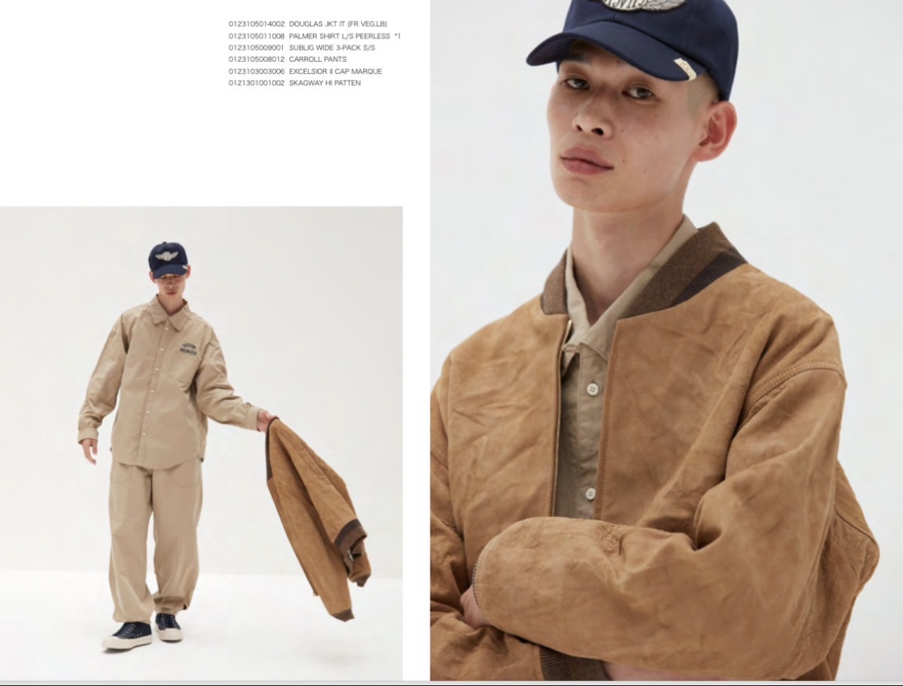 23ss PALMER SHIRT L/S PEERLESS ベージュ PALMER SHIRT L/S PEERLESS | Visvim Official North American