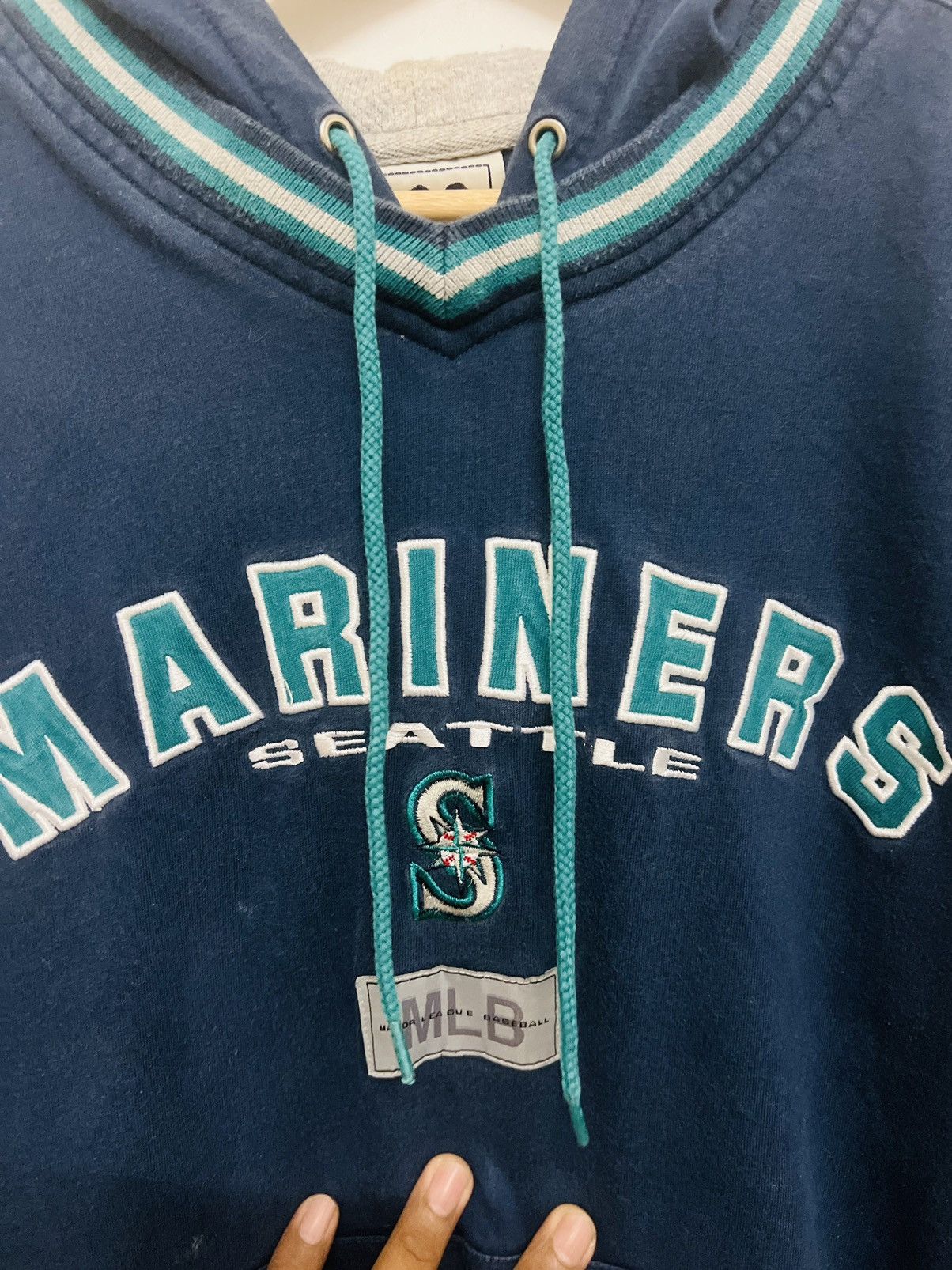 Vintage Lee Seattle Mariners Hoodie - 4