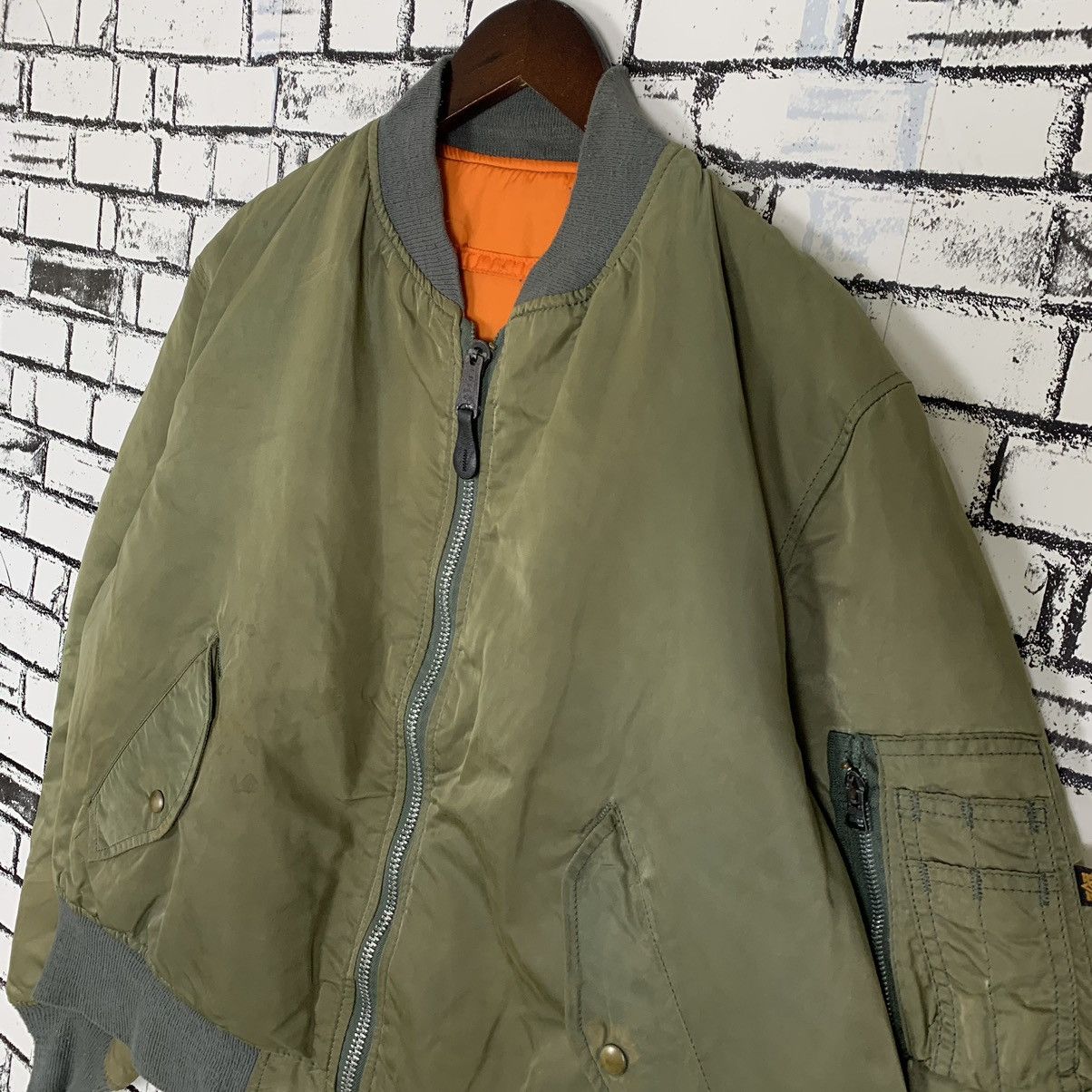 Alpha Industries Riversible Flight Jacket Alpha BomberJacket - 3