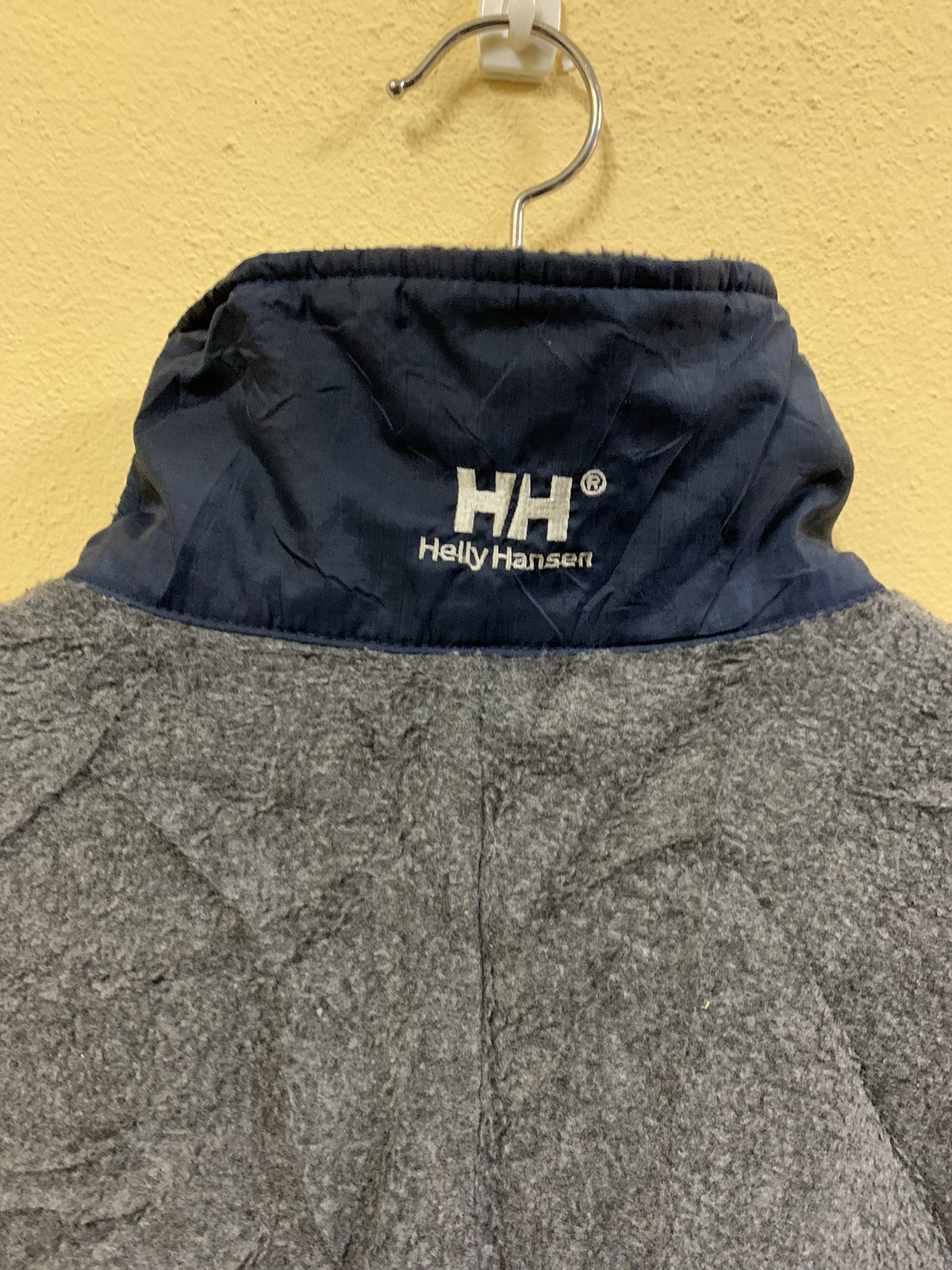 Vintage - HELLY HANSEN HOODIE FLEECE FULL ZIPPER NICE DESIGN - 3