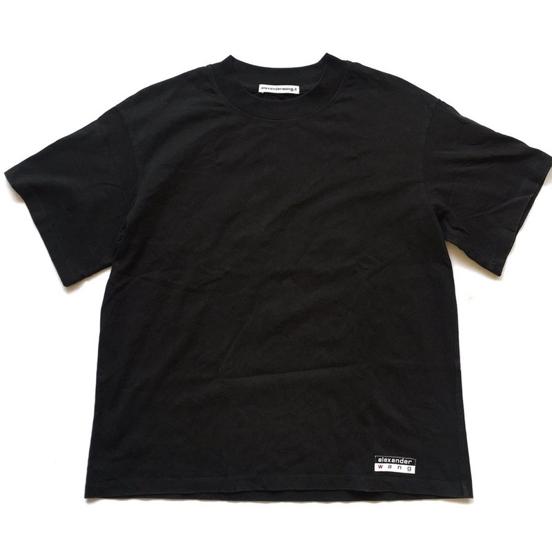 alexander wang black tee - 1