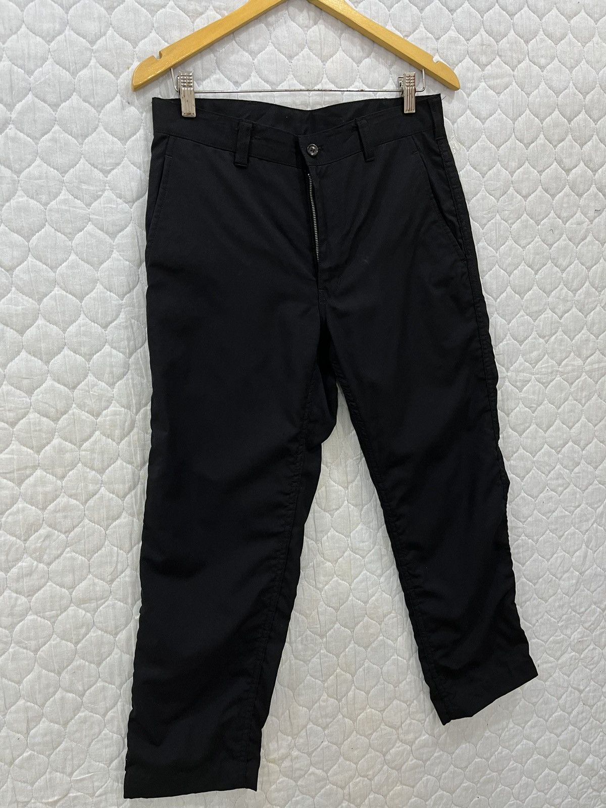 (Ff). COMME DES GARCONS HOMME WOOL PANTS - 4