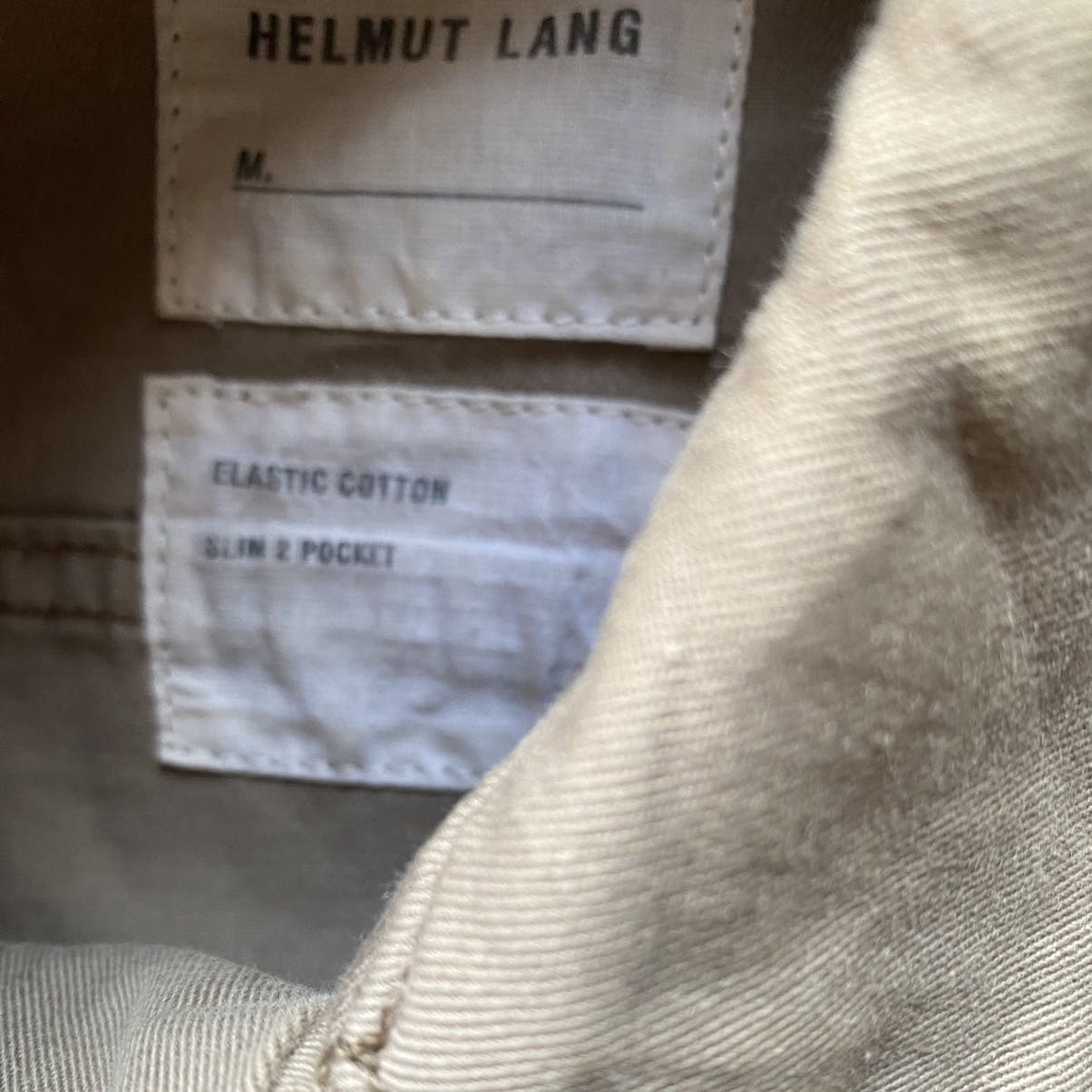Helmut Lang Archive Elastic Denim Slim Two Pocket - 4