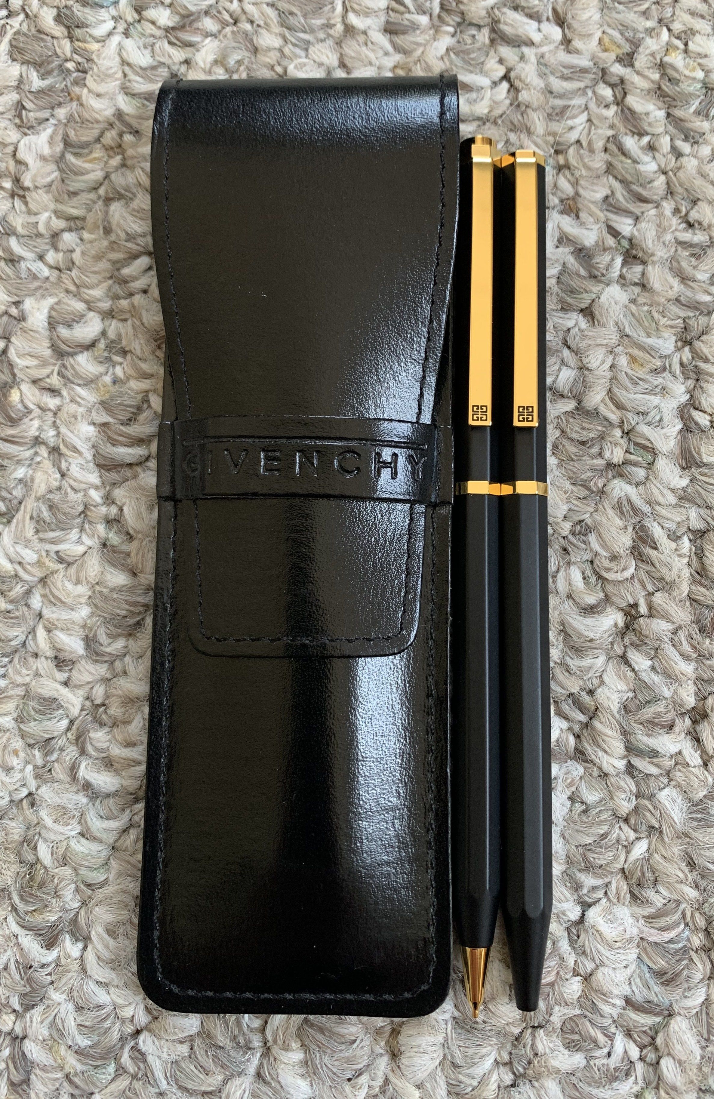 Vintage Givenchy Pen+Pencil Set + Case - 1