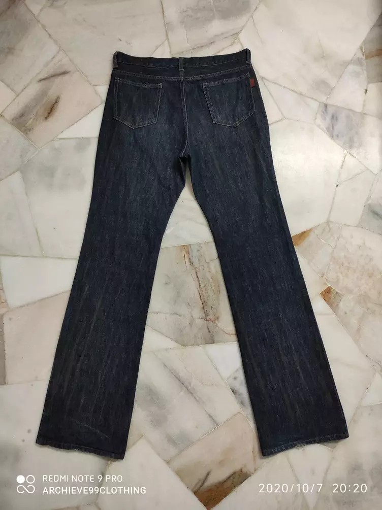 Japanese Brand - 29125 HOMME ROUGH RIDERS painter flare jeans - 13