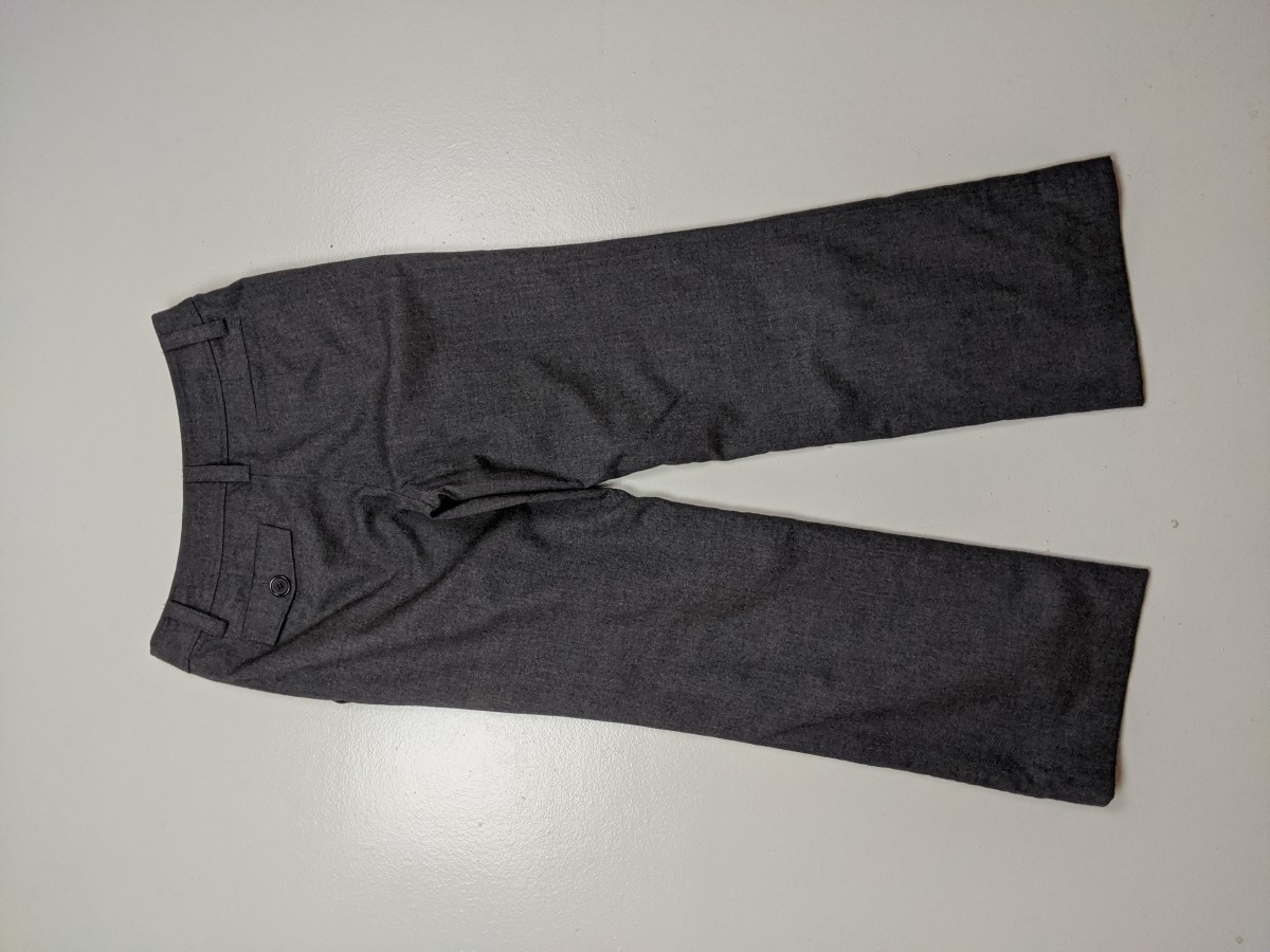 Designer - Plain Flare Pant Trouser Bottom Femme - 6