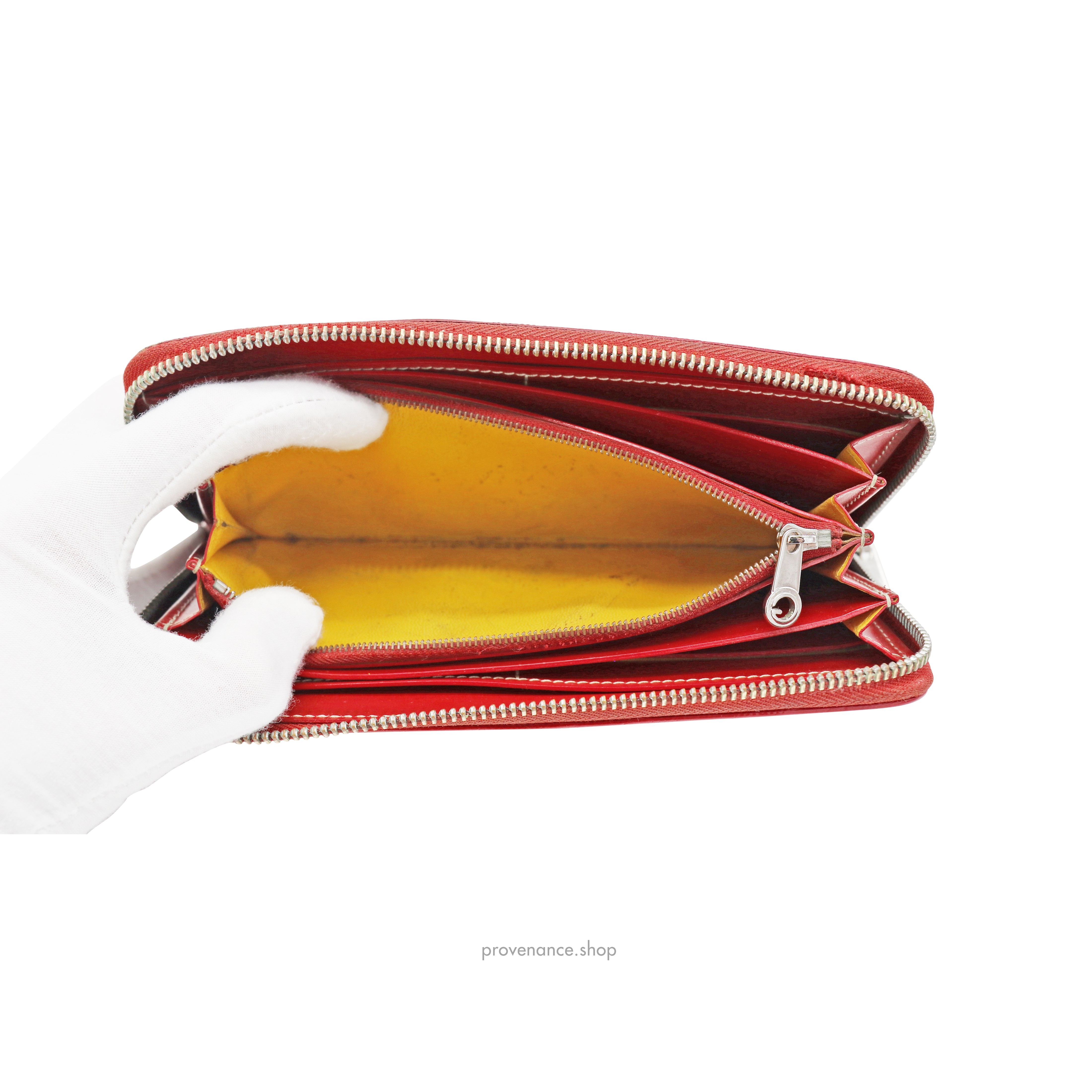 Matignon Long Wallet - Red Goyardine - 14