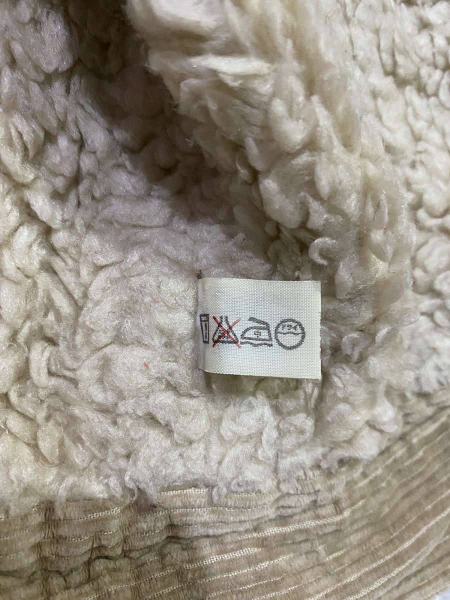 Japanese Brand - Redhot Blue Corduroy Sherpa Fleece Lined Trucker Jacket - 7