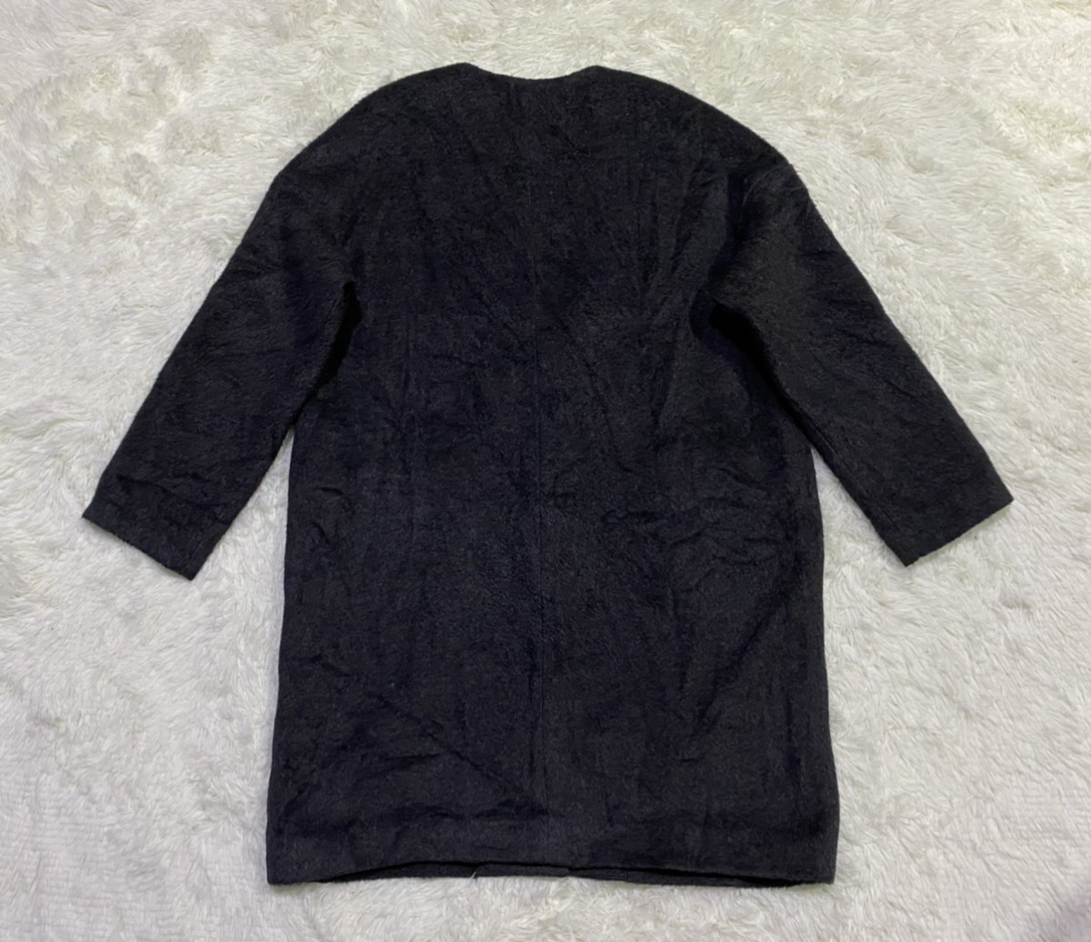 Cardigan - W Closet Single Snap Button Long Cardigan Jacket - 8