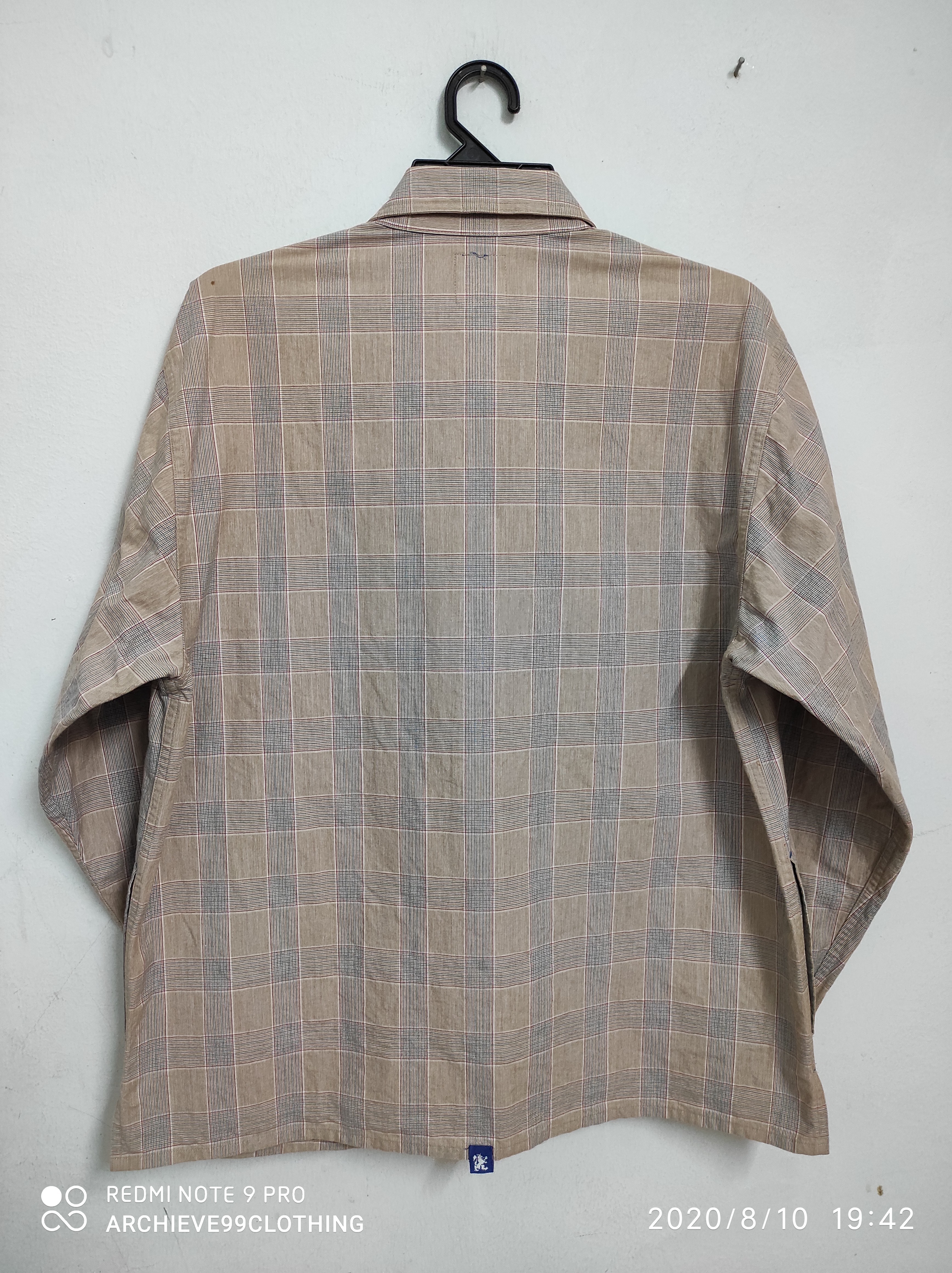 Harrington gingham check plaid Jacket - 2