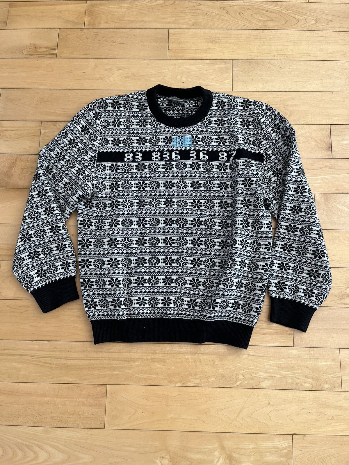 NWT - VTMNTS Number Nordic Sweater - 1