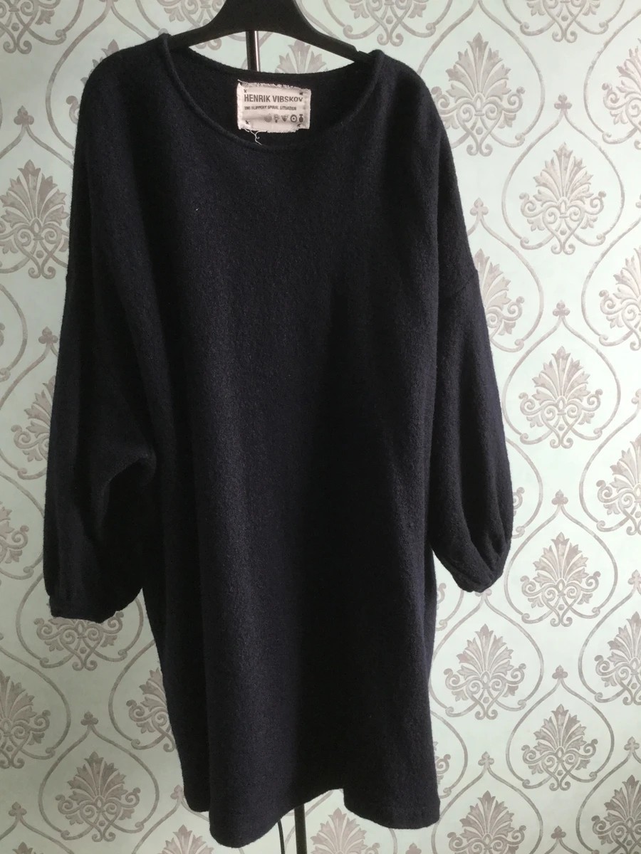 Henrik Vibskov - ONE SIZE amazing heavyweight wool dress or coat - 2