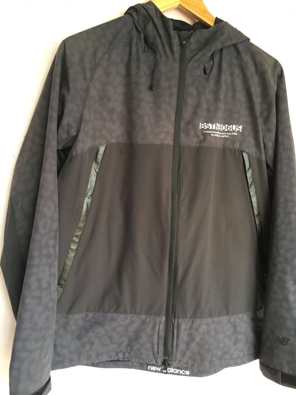 New Balance Golf BSTN Waterproof Hoodies Black Jackets - 4