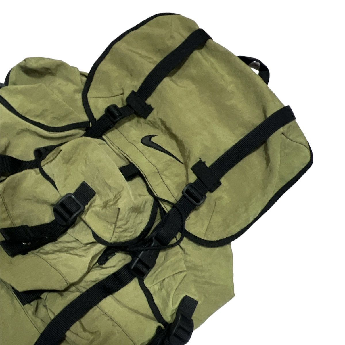 Vintage Nike Nylon Parachute Rucksack Backpack - 2